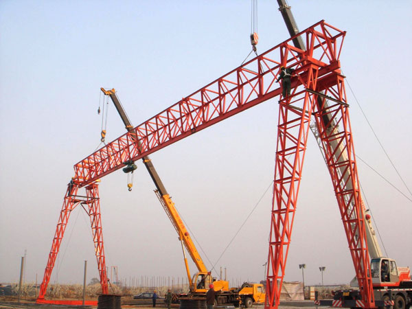 Flower gantry crane