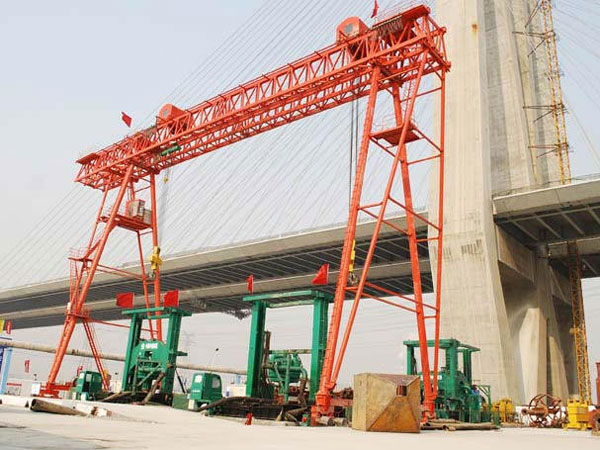 Flower gantry crane