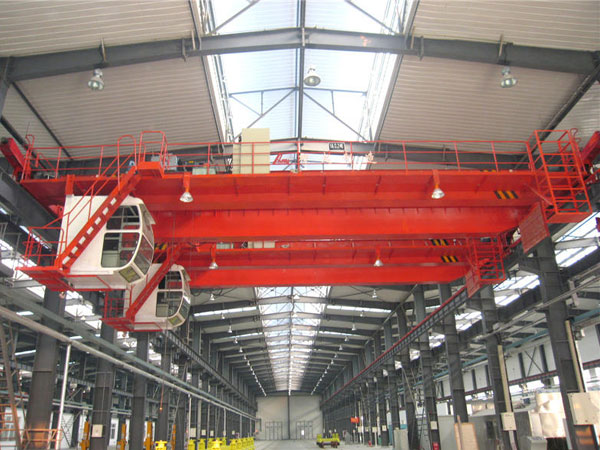 LH electric hoist double beam bridge crane