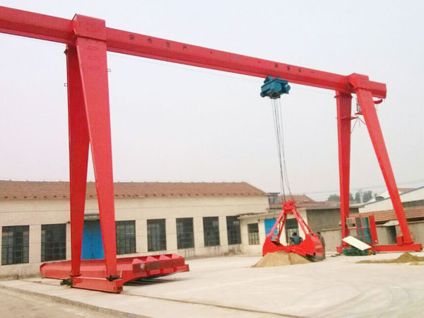 The principle of determining the wheelbase of gantry crane