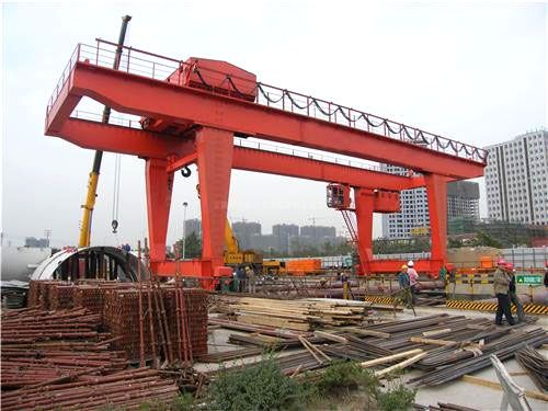 MHZ grab gantry crane